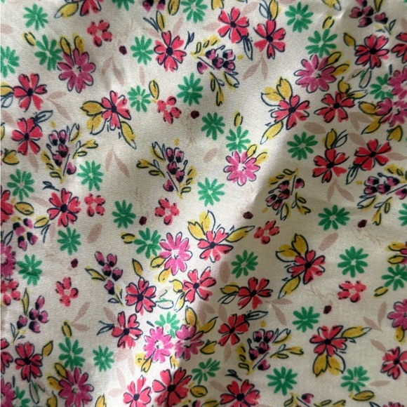 Floral Patterned Silk Scarf - Picture 3 of 3